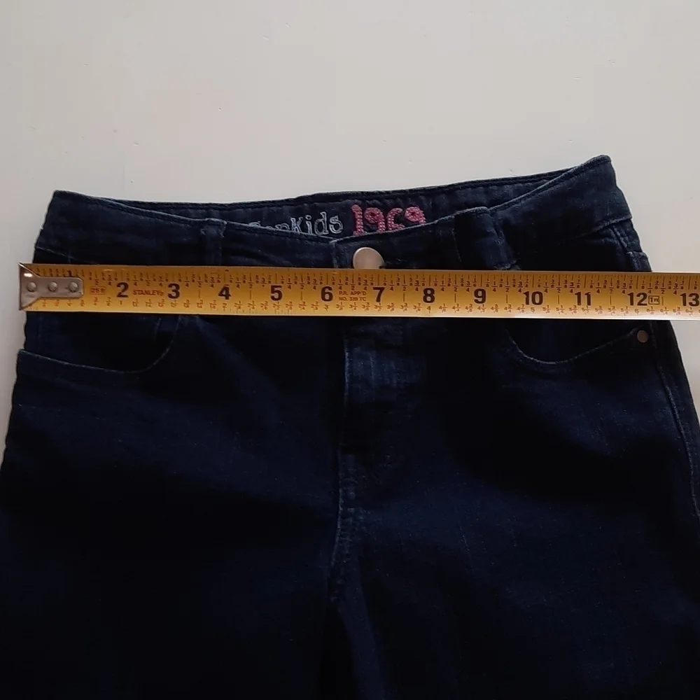 Gap 12 slim super skinny dark blue wash jeans